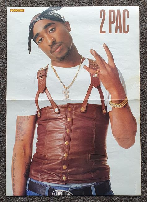 Rare 2pac Poster 1996 Vibes On Wax Records