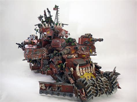 Battle Fortress Battlewagon Custom Orks Super Heavy Gallery Dakkadakka