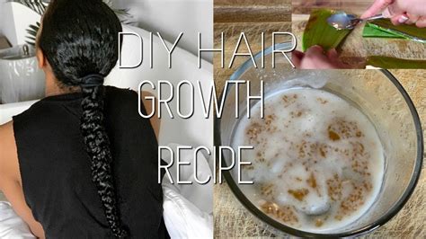 Diy Hair Growth Recipe For Healthy And Fast Hair Growth Natural Hair