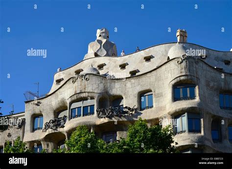 Casa Mil Better Known As La Pedrera By Antoni Gaud Passeig De