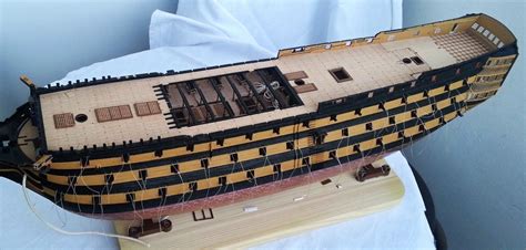 Victory Veneer Deck Hismodel Model Ship Building Hms Victory