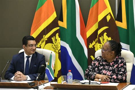 High Commission For Sri Lanka In Sa Minister Of Foreign Affairs Ali