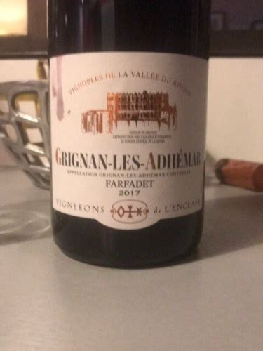 Vignerons De L Enclave Farfadet Grignan Les Adh Mar Vivino