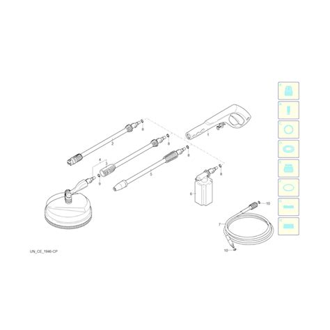 Black Decker Spare Parts For Pressure Washer PW 1700 SPL PLUS