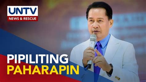 Quiboloy Pinatawan Na Ng Contempt Ng House Panel Kaugnay Ng Isyu Sa