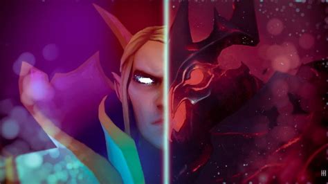 Hd Wallpaper Dota Dota 2 Drawing Invoker Dota 2 Shadow Fiend Dota 2 Dota 2 Wallpaper