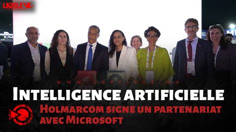 Le Groupe Holmarcom crée AI INSTITUTE et signe un partenariat