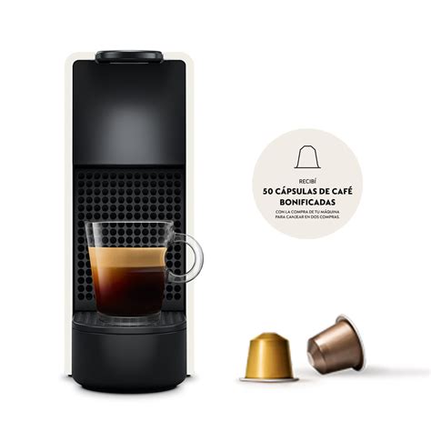 Cafetera Nespresso Essenza Mini White C30-Ar-Wh-Ne| Naldo
