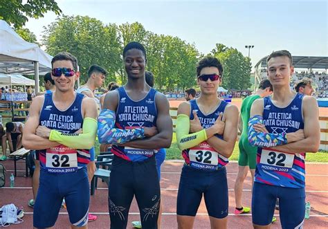 Atletica la 4x400 roatese vola ai Campionati Italiani La Fedeltà