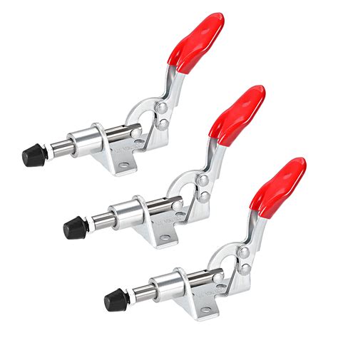 3 Pcs Pull Push Action Toggle Clamp Quick Release Clamp 100 Lbs 45kg