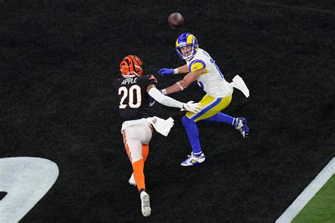 Cooper Kupp catches go-ahead touchdown in Super Bowl LVI - Feb. 13 ...