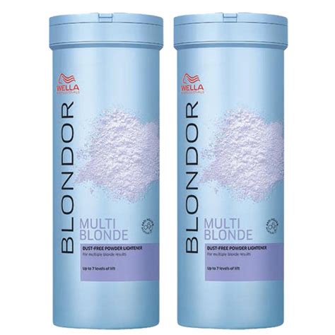 Wella Blondor Multi Blonde Powder Duo 2 X 400 G Baslerbeauty