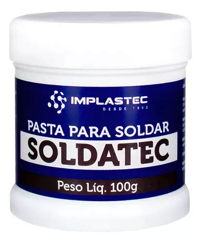 Pasta Para Soldar Implastec Soldatec Pote G