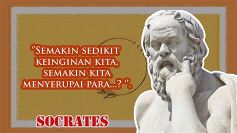 20 Kata Bijak Terbaik Socrates Youtube