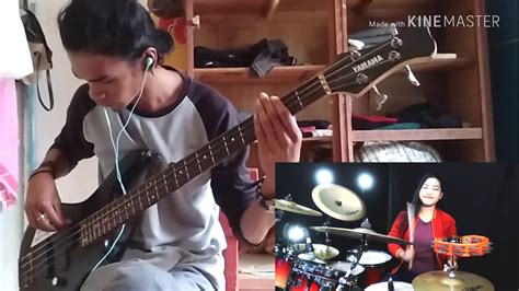 Dj Haning Lagu Dayak Bass Drum Cover Youtube