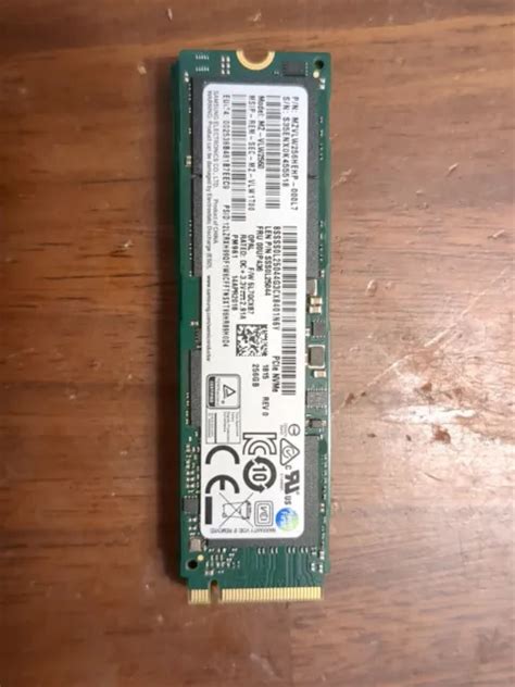 Samsung Pm Gb Nvme Pcie M Ssd Laufwerk Mz Vlw Solid State