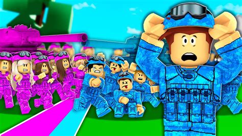 Boys Vs Girls War In Roblox Brookhaven Youtube