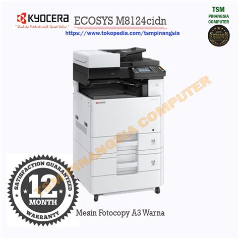 Jual Mesin Fotocopy Warna KYOCERA ECOSYS M8124cidn M 8124 Cidn A3