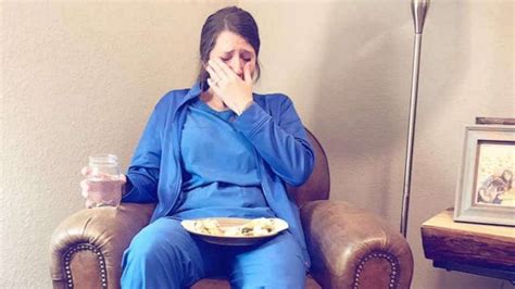 Photo Posted By The Sister Of An Exhausted Nurse Goes Viral For All The