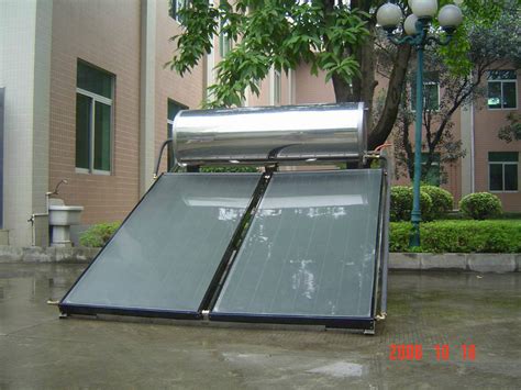 En12975 Compact Pressurized Flat Plate Solar Water Heater China Solar Heating And En12975 Price