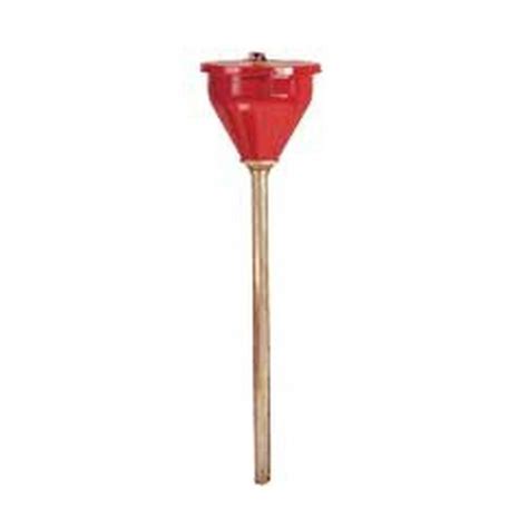 Safety drum funnels 32 in., whit flame arrestor.