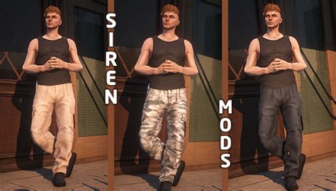 Cargo Pants For MP Male GTA5 Mods