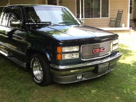 1994 Gmc C1500 Sierra Sle Extended Cab Pickup 2 Door 5 7l