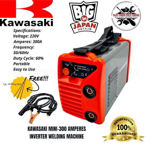 KAWASAKI Heavy Duty Inverter Welding Machine 300AMP Shopee Philippines