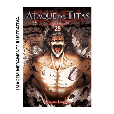 Manga Ataque Dos Titas Volume 25 Dental Integra