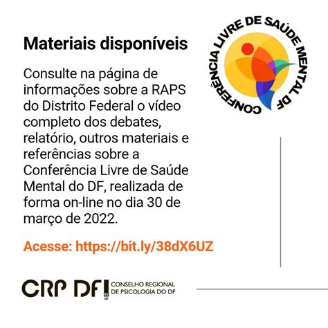 Conselho Regional De Psicologia Do DF CRP DF