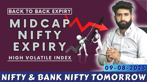 Midcap Nifty Expiry I Nifty Prediction I Bank Nifty Tomorrow Prediction