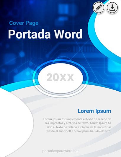 ️ Portadas Para Word Descarga Gratis Las Mejores Aquí