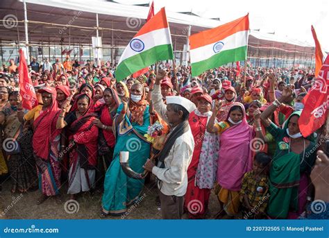 Maharashtra Farmers Protest Editorial Image Image Of Mumbai Legal