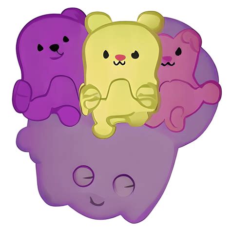 Kawaii Jelly Bears Graphic Creative Fabrica