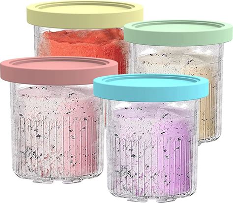 Containers Replacement For Ninja Creami Pints And Lids 4