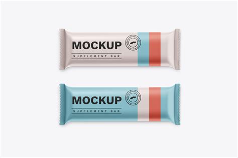 Supplement Protein Bar Mockup Mockup Daddy