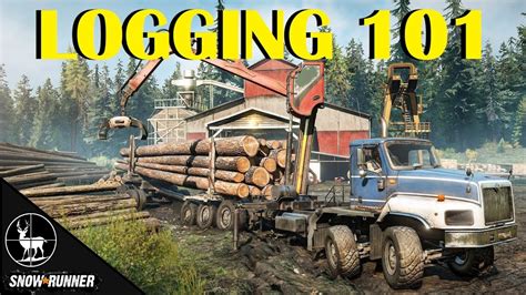 How Logging Works Snowrunner Best Trucks For Wisconsin YouTube