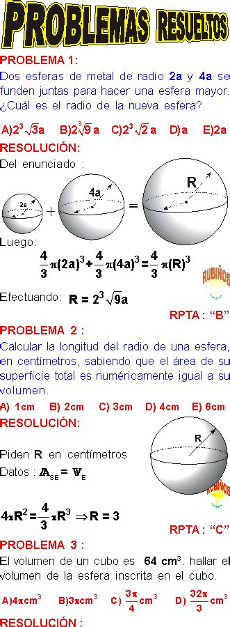 Esfera Ejemplos Y Ejercicios Resueltos De Geometr A Del Espacio