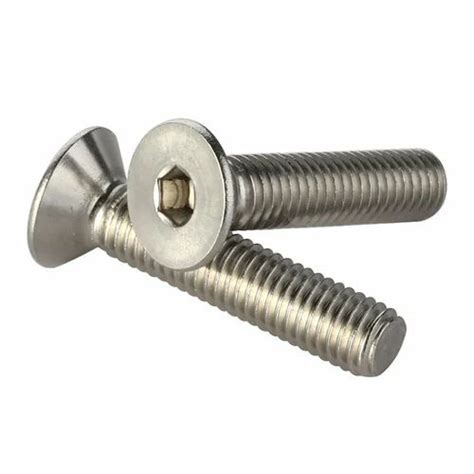 Bolt Diameter M5 5 Mm Stainless Steel Ss 202 Csk Allen Bolt At Rs 2