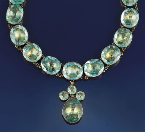 An 18th Century Paste Necklace Christies