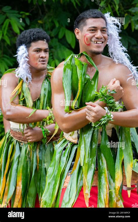 Kingdom Of Tonga Neiafu Traditional Welcome Dancers In Typical