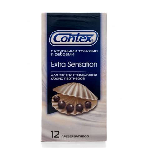 Contex Condoms Extra Sensation evro 3 condoms / 12 condoms Презервативы ...