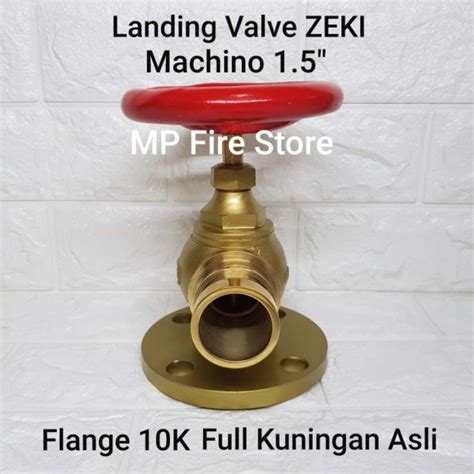 Promo Fire Landing Hydrant Valve Zeki In Machino Flange K Pemadam