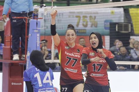 Hasil PLN Mobile Proliga 2024 Giovanna Milana Bawa Jakarta Pertamina