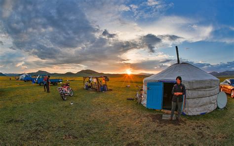 Nomad Mongolia Apus De Soare Fotografie gratuită pe Pixabay