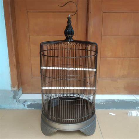 Jual Burungkandang Sangkar Kandang Besi Bulat Burung Lovebird Kacer