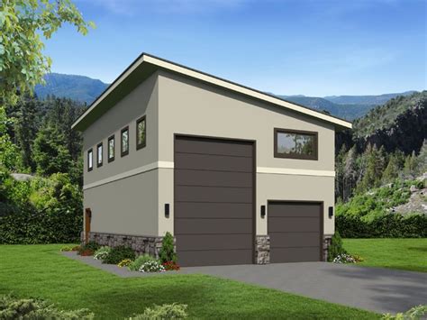 062g 0174 Modern Rv Garage With Loft Garage Plans With Loft Rv Garage Rv Garage Plans