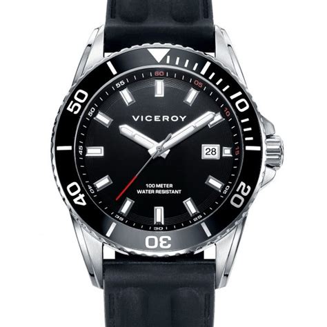 Reloj Viceroy Hombre 42285 57 Acero Heat Quartz Pila Acero