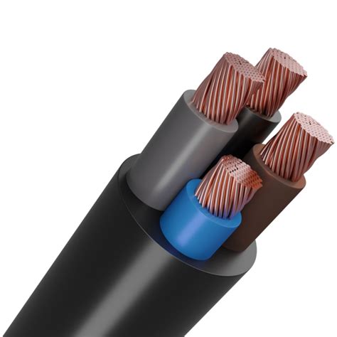 HO7 RN F 4 Core Flexible Rubber Cable Cable Connection