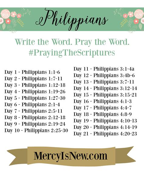 Free Printable Bible Study On Philippians